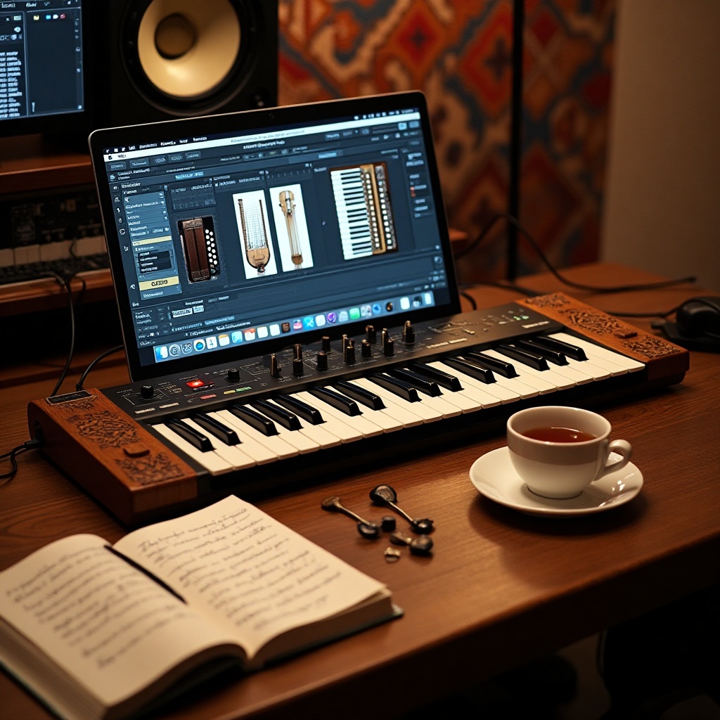 Как переделать MIDI-клавиатуру под народные тембры