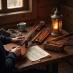 Техника игры боем на русских народных инструментах
